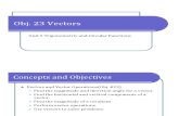 Obj. 23 Vectors (Presentation)