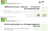 Minicurso Java – Como programar