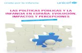 Las políticas públicas y la infancia en españa: evolución, impactos y percepciones