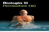 Biología III HOMEOSTASIS(II)