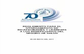 Reglamento para otorgamiento de Incapacidades  y Licencias del Seguro de Salud 2011