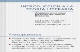 2.- Introducción a la teoria literaria