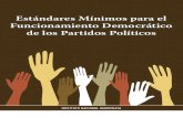 Est and Ares Minimos Para El Funcionamiento Democratico de Los Pp