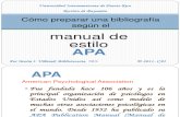Bibliografía APA 6a ed.