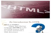 HTML Presentatioin