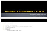 VIVIENDA VIRREINAL-CUZCO