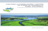 Guia para la formulación y Gestion de Planes de Desarrollo Rural Sostenible