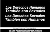 Los Derechos Humanos También son Sexuales, los Derechos Sexuales También Humanos