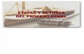 JOSE ALEJANDRO ARZOLA ISAAC - Etapas y Actores Del Proceso Penal