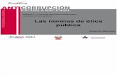 Herramientas legales contra la corrupción: código de ética de la función pública