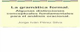 Gramática Formal de Jorge Pérez Silva