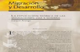 Arango (2003) inmigración y mercados duales
