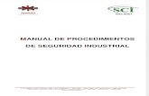 MANUAL DE PROCEDIMIENTOS DE SEGURIDAD INDUSTRIAL