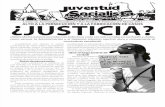 ¿Justicia?, Boletín #3, Marzo 2011