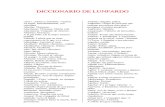 Diccionario Del Lunfardo
