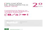 Prueba diagnóstico Lengua. Curso 2009-2010
