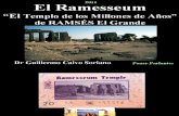 El Ramesseum - El Templo de los Millones de años de RAMSÉS el Grande