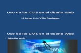 Uso de los CMS en el diseño Web