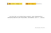Plan de Acción Nacional de Energías Renovables de España (PANER) 2011-2020