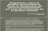 CDG - Diagnóstico de gestión pública en el Congreso peruano (PERU, 2010)