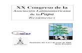 XX Congreso de la Asociación Latinoamericana de la Papa (ALAP-2002)