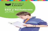 Bambú Lector ESO y Bachillerato. Plan lector de Editorial Casals 2015