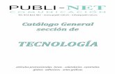 Catálogo general tecnología