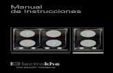 Electrokhe S.A. |  Manual de Instrucciones | Anafe Eléctico Mod. E3