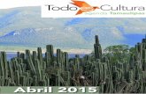 Todo es Cultura agenda Tamaulipas abril 2015