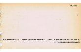 Consejo Profesional de Arquitectura y Urbanismo // 1971 no. 2