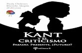 Kant y el criticismo pasado, presente, y ¿futuro - Paula Órdenes, Daniela Alegría