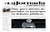 La Jornada Zacatecas, martes 14 de abril del 2015