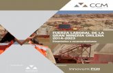 Fuerza Laboral de la Gran Minería Chilena 2014-2023