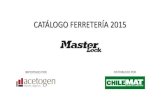 Catalogo MasterLock Ferretería 2015 CHILEMAT