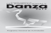 Programación del Día Internacional de la Danza 2015