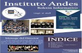 25o Boletin Instituto Andes
