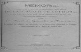 1890 Memoria acerca de las condiciones sanitarias de Córdoba, por N. Gonzalez y Martinez