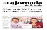 5037 - La Jornada de Oriente Puebla - 2015/05/07