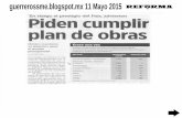 Noticias del Sector Energético 11 Mayo 2015