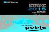 Programa electoral Compromís Carcaixent 2015