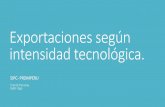 Desarrollo tecnológico en las exportaciones peruanas