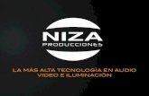 LISTA DE PRECIOS NIZA PRODUCCIONES