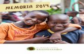 Memoria de Actividades 2014 - Fundación Khanimambo