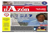 Diario La Razón jueves 28 de mayo