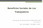 Beneficios sociales de los trabajadores carlos pacheco 17 10 2011