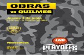 Guía de prensa Obras Basket vs. Quilmes - Semifinales de Conferencia - Juego 1 (6-4-2015)