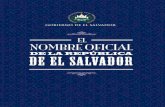 El nombre oficial de la República de El Salvador