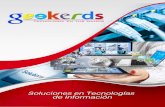 Catálogo de Servicios Geekerds - Tecnología en sus manos