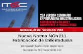 Nueva Norma Nch211 Fabricación de Enfierraduras