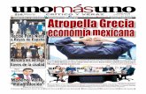 30 de Junio 2015, Atropella Grecia economía mexicana
